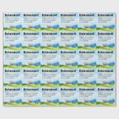 Golf Rentirement Golfplatz Golfer Geschenkpapier (Flach)