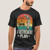 Golf Rentirement Plan Golf Funny Golf Rentierung T-Shirt (Vorderseite)