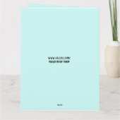 GOLF RETIREMENT GOLFER GREETKARTEN DANKESKARTE (Rückseite)