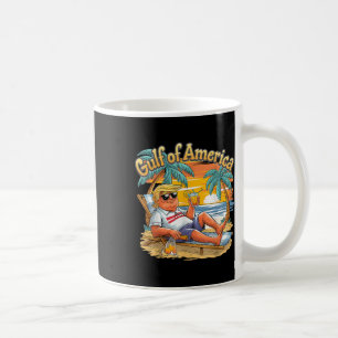 Golf-Retro-Amerika Est 2025 Vintage-Strandferien Kaffeetasse