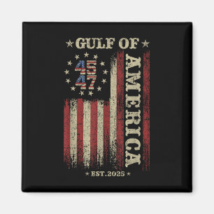 Golf Retro of America Est 2025 US-amerikanische Fl Magnet