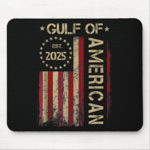 Golf Retro of America Est 2025 US-amerikanische Fl Mousepad