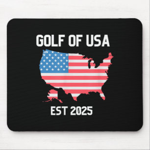 Golf Retro of America Est 2025 US-amerikanische Fl Mousepad