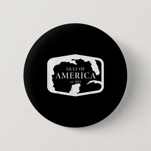 Golf Retro of America Est 2025 US-amerikanische Mä Button (Vorderseite)