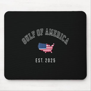 Golf Retro of US America Est 2025 American Flag Mousepad