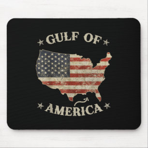 Golf Retro of US America Est 2025 American Flag Mousepad