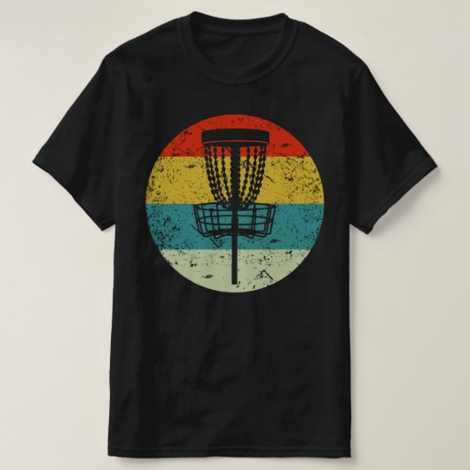 Golf Retro Vintage Silhouette 70er T-Shirt (Design vorne)