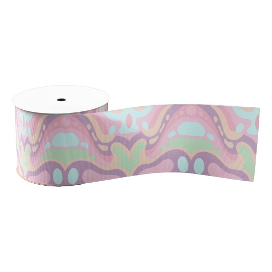 Golf Ribbon Pastel Ripsband (Spule)
