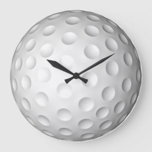 Golf Round Clock Große Wanduhr