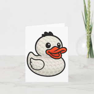 Golf Rubber Ducky Graphic Niedlich Women's Kids Go Karte