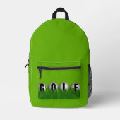 Golf-Rucksack Bedruckter Rucksack (Vorderseite)