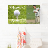 Golf-Ruhestand - Erstellen Sie Ihren eigenen Banner (Insitu)