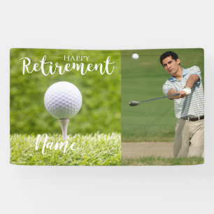 Golf-Ruhestand - Erstellen Sie Ihren eigenen Banner
