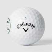 Golf-Ruhestand für Golfer Golfball (Logo)