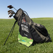 Golf-Ruhestand Golfhandtuch (Gras)