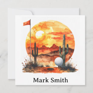 Golf-Ruhestand in Arizona Karte