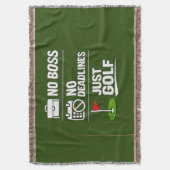 Golf-Ruhestand mit Golf-Flagge auf Grün Decke (Vorderseite Vertikal)