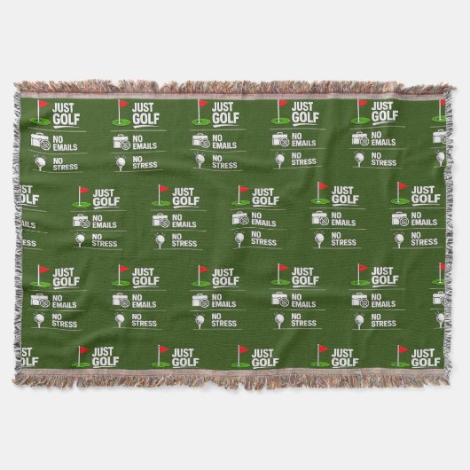 Golf-Ruhestand mit Golf-Flagge auf Grün Decke (Vorderseite)