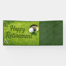 Golf-Ruhestand mit Golfball auf Grün