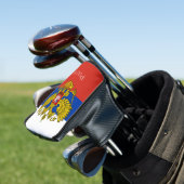 Golf Russland & Russische Flagge / Golf Clubs Abde Golf Headcover (In Situ)