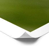 Golf sagen Sie Poster (Ecke)