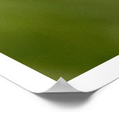 Golf sagen Sie Poster (Ecke)