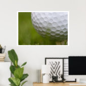 Golf sagen Sie Poster (Heimbüro)