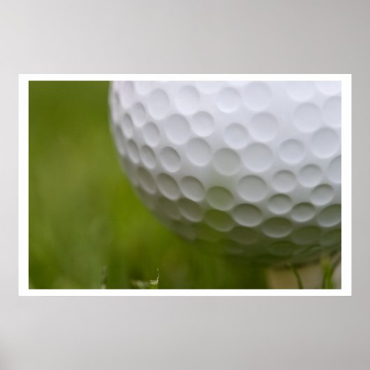 Golf sagen Sie Poster (Vorne)