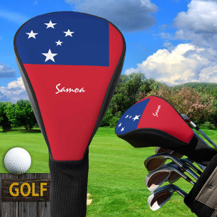 Golf Samoa & Samoa Flag / Golf Clubs Abdeckung Golf Headcover