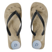 Golf Sand Trap Footprint Flip Flops for Golfers Badesandalen (Fußbett)