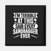 Golf-Sandbagger  Magnet (Vorne)