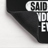 Golf Sandbagger Mousepad (Ecke)