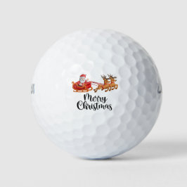 Golf Santa Claus Frohe Weihnachtsgeschenk für Golf Golfball