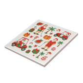 Golf Santa Golfo für den Weihnachtssommer Juli Fliese (Seite)