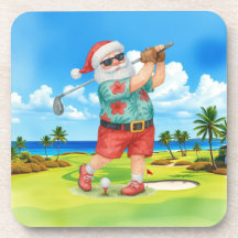 Golf Santa Golfo für den Weihnachtssommer Juli