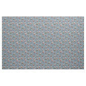 Golf Santa on Light Slate Gray Stoff (Yard (91,4 cm))