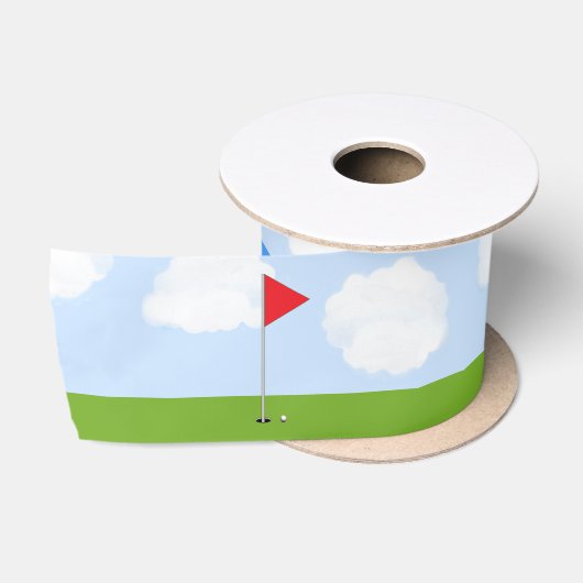 Golf Satinband (Spule)