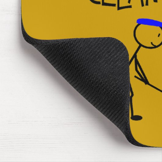 Golf "SAUBERE BÄLLE" Golf-Spaß-Geschenke Mousepad (Ecke)