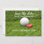 Golf Save the Date für Golfturnier (Vorderseite)