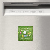 Golf Save the Date Golf Turnier Party Magnet (In Situ (Geschirrspüler))