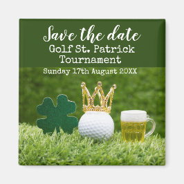 Golf Save the Date Golf Turnier st. Patrick's Magnet