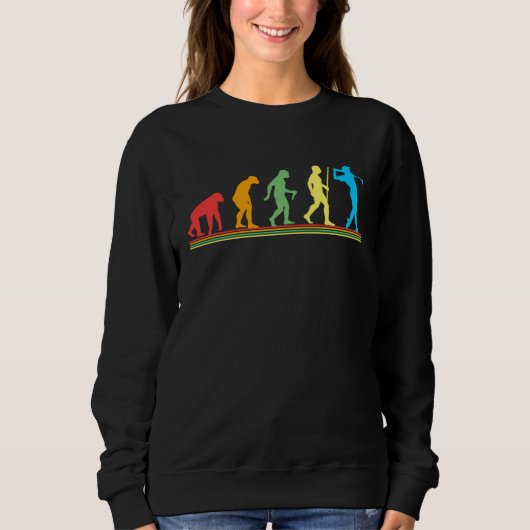 Golf saying for Evolution Golfer Sweatshirt (Vorderseite)