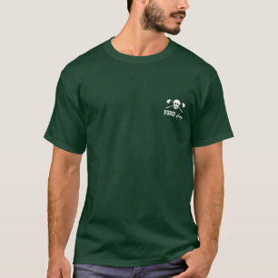 Golf-Schädel-unartige Jungen - Vorder! Spiel - T-Shirt