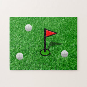 Golf-Schlag Puzzle