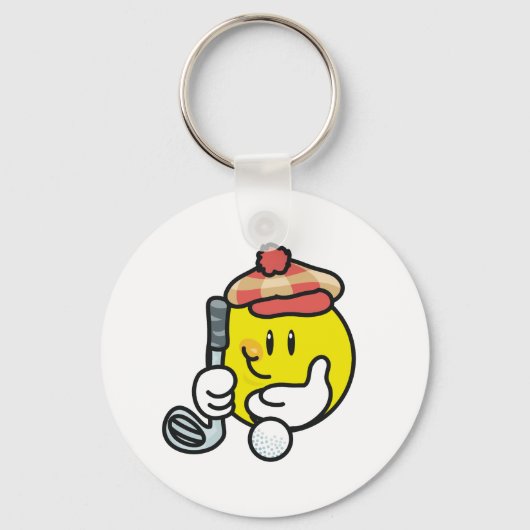 Golf Schlüsselanhänger (Vorderseite)