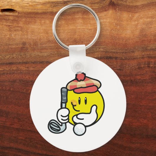 Golf Schlüsselanhänger (Vorderseite)