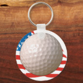 Golf Schlüsselanhänger (Vorderseite)