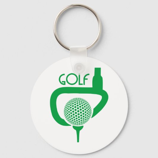 Golf Schlüsselanhänger (Vorderseite)