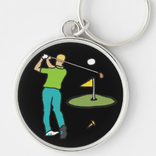 Golf Schlüsselanhänger