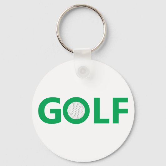 Golf Schlüsselanhänger (Vorderseite)